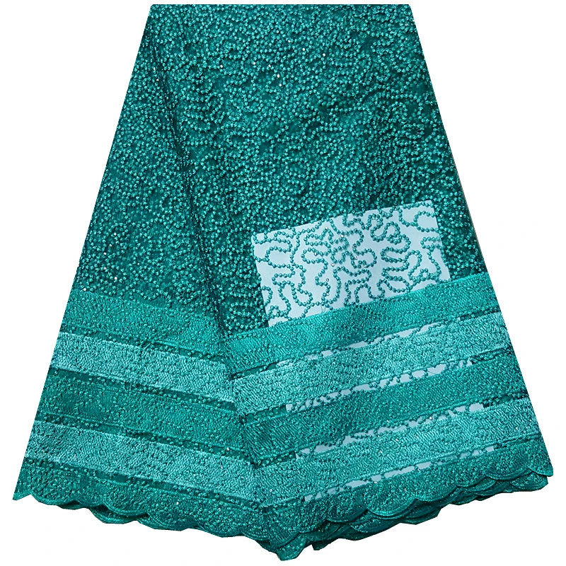 Африканский Шнурок Вышитые Французский Кружевной Ткани Высокого Качества С