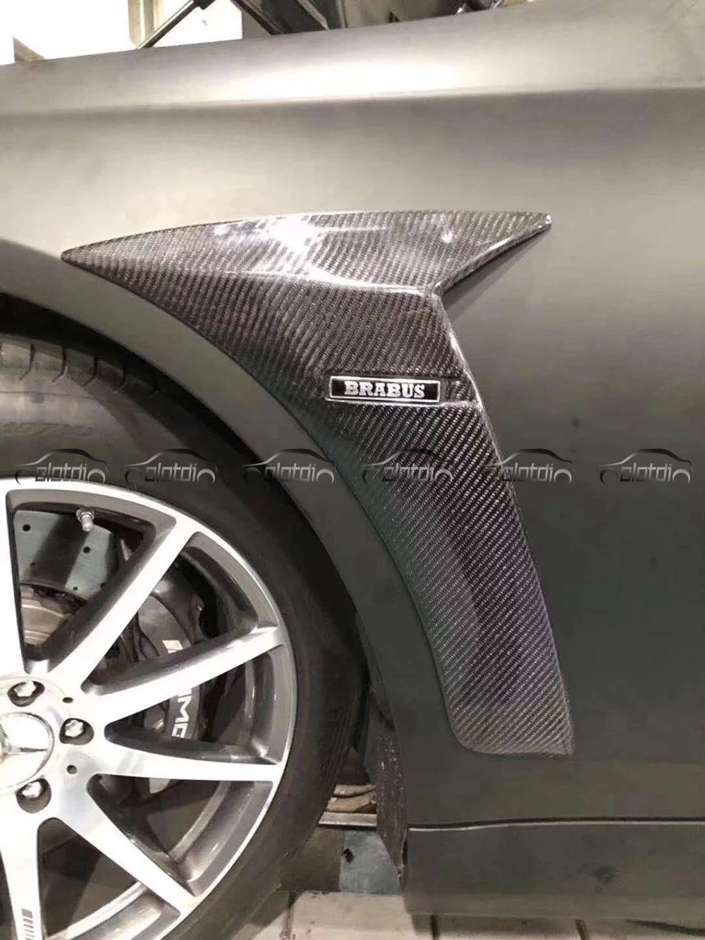 W222 B стиль автомобиля Стайлинг углеродного волокна воздушный поток Fender наборы берет для Mercedes Benz S класс W222