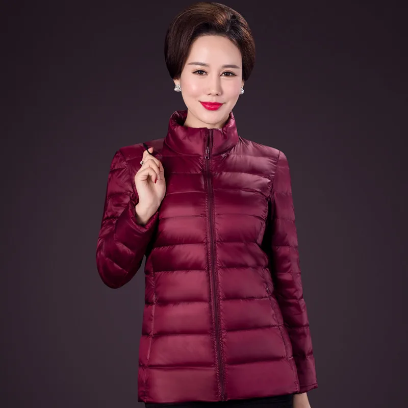Женская зимняя верхняя одежда новинка 2018 короткая пуховая куртка большого