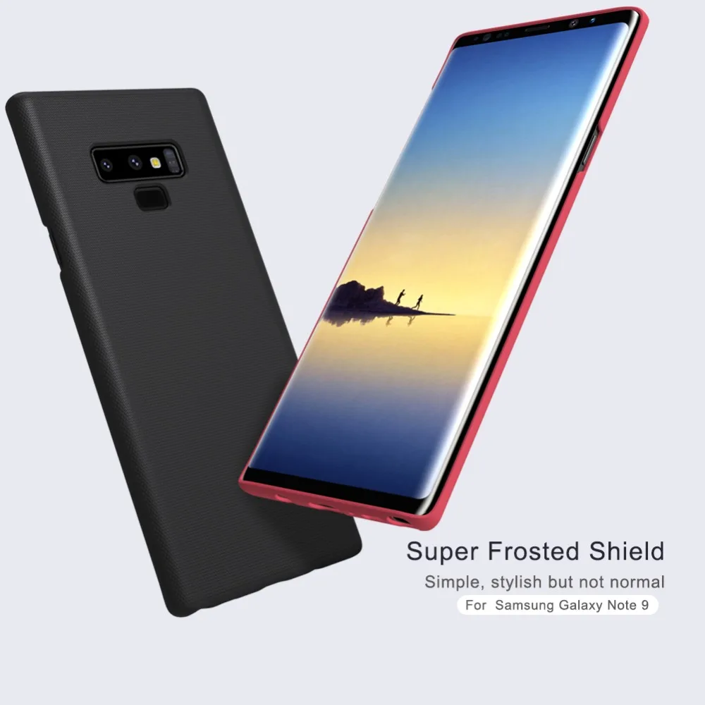 Для samsung Galaxy Note 9 чехол Nillkin Супер Матовый Жесткий футляр для Galaxy Note9 чехол для телефона samsung Note 9 Nilkin задняя крышка