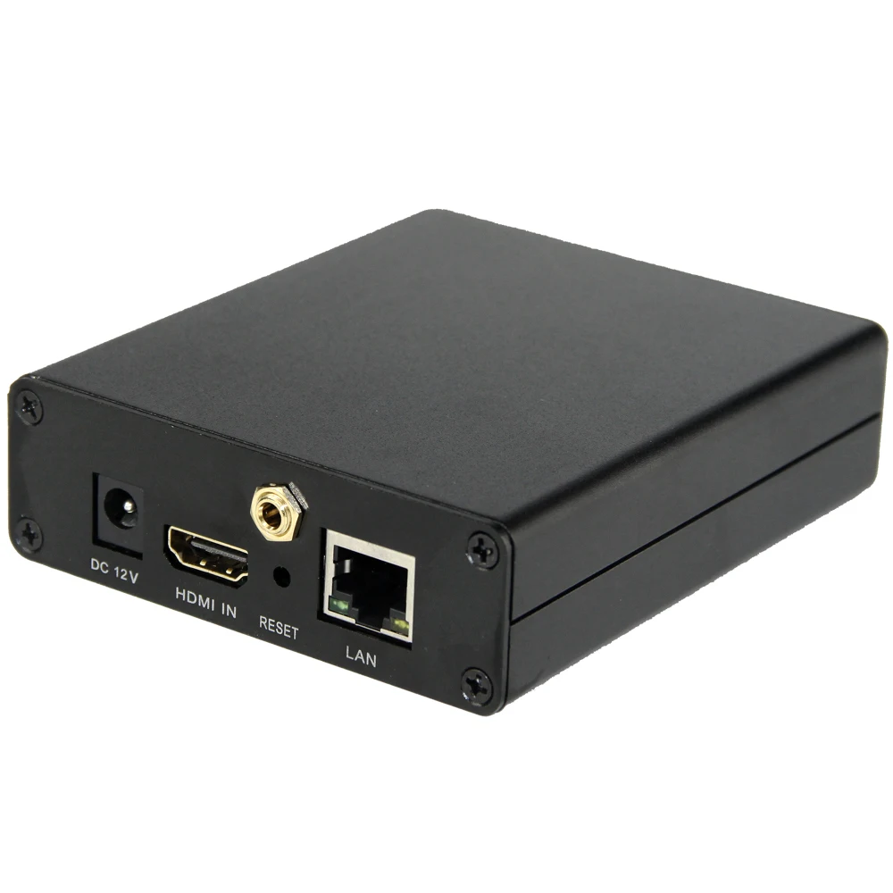 HEVC H.265 H.264 HDMI IP видео передатчик датчик прямые трансляции RTMP RTMPS широковещательный