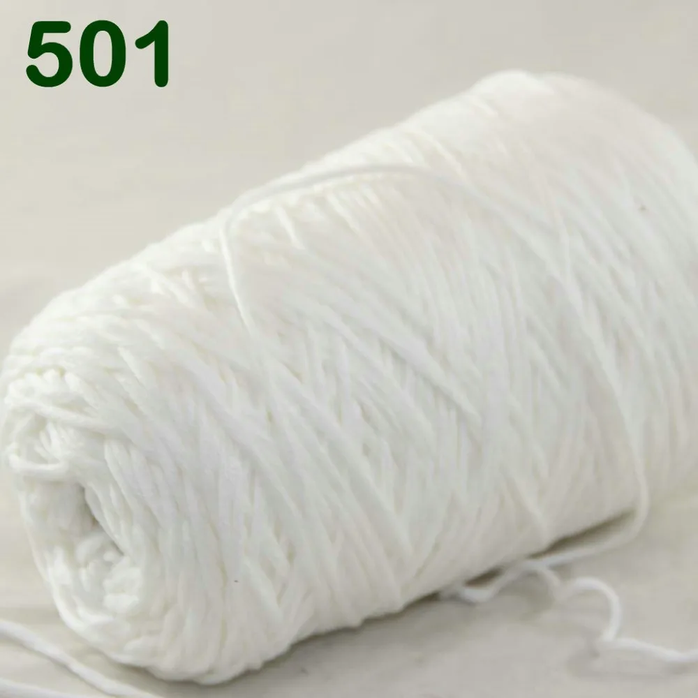 

Multi-color optional 1X400g soft sell high quality 100% cotton hand-woven yarn D1