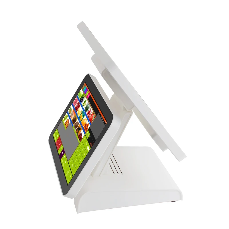 Meetsun AP 1500SET00 двойной сбоку 15 ''ЖК дисплей Сенсорный экран POS Системы кассовый