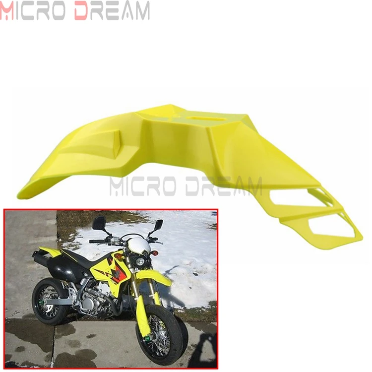 Supermoto Dirt Bike внедорожные универсальные брызговики полипропиленовый передний защитный чехол для крыла для Suzuki DR650 DRZ70 DR125 DRZ400S/M