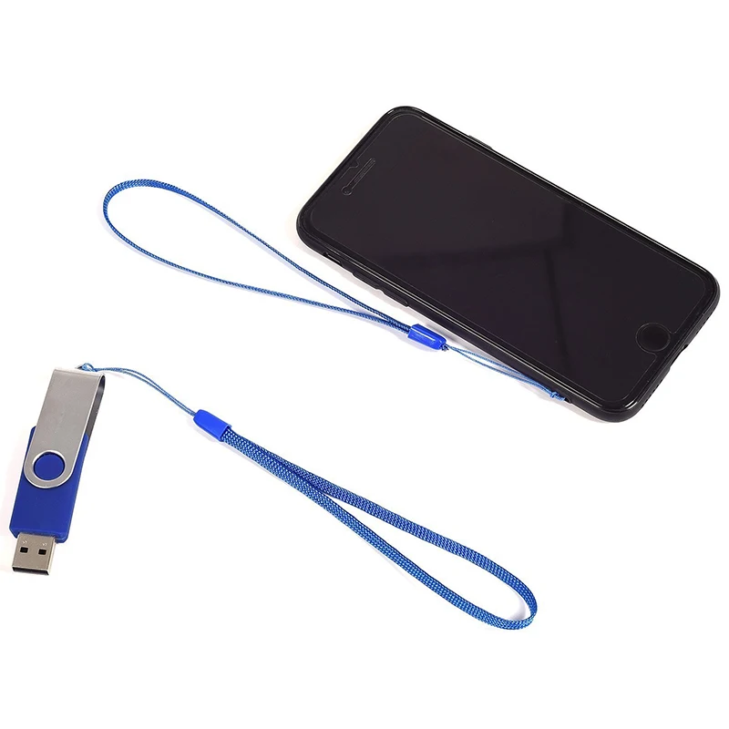 Ascromy 100 шт Красочные Короткие ремешок на запястье ремешок для USB флэш-накопитель ключи Брелок ID Имя тег значок держатель камеры MP4