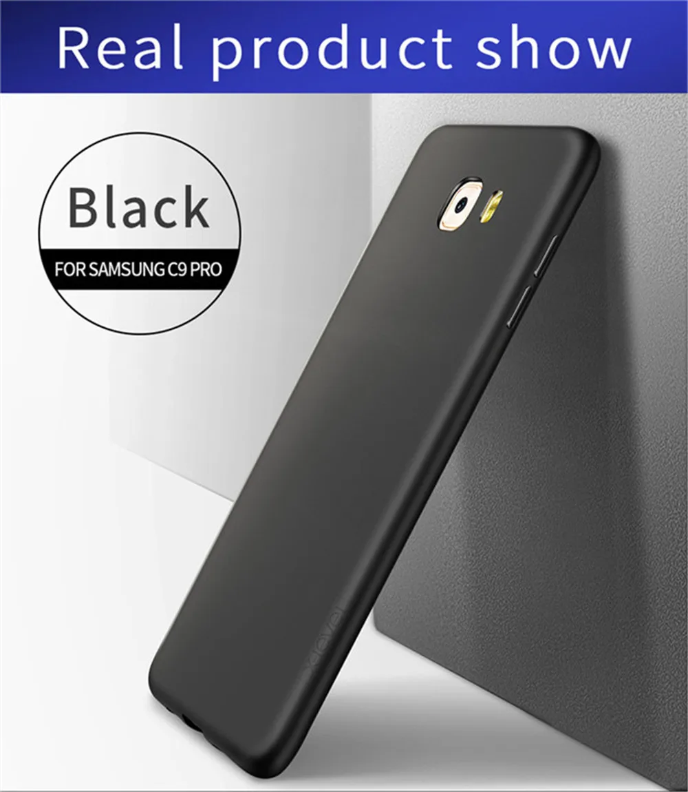 C9 Pro X-Level Guardian мягкий матовый Силиконовый из ТПУ чехол для телефона для samsung C5 Pro Utral тонкий скраб задняя крышка для samsung c7 PRO