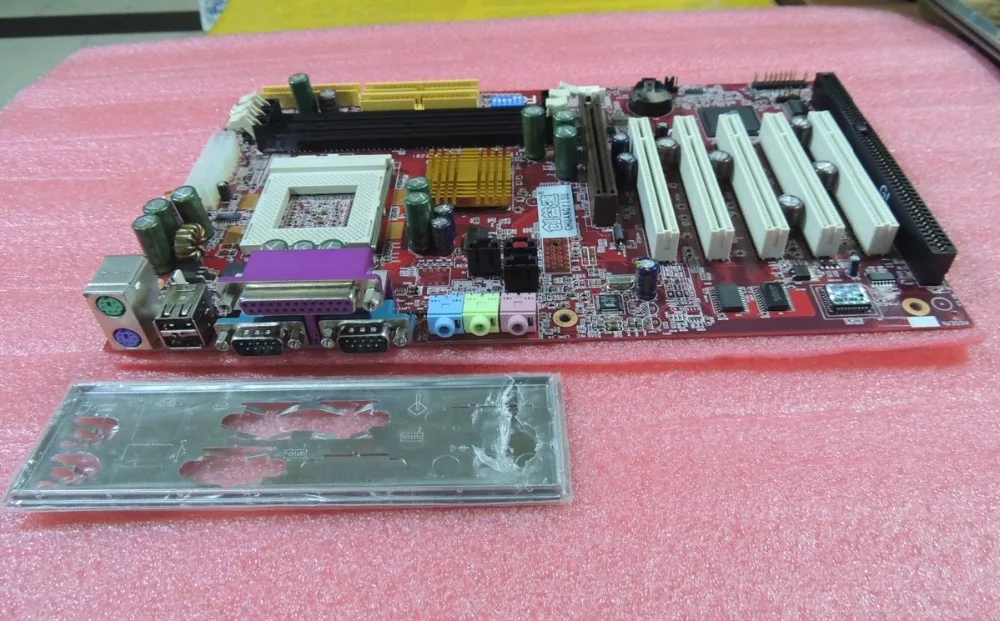 Промышленная компьютерная вышивка системная плата 694 с 1 слотами ISA + 5PCI 2 COM CPU (CYSMBD