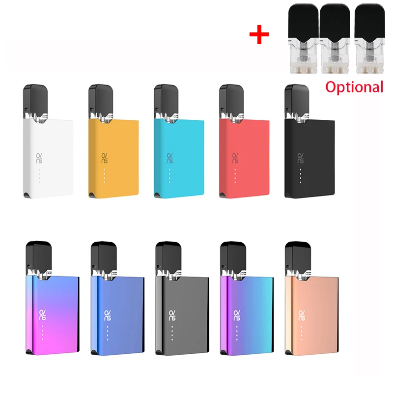 Новейший Rofvape OVNS JC01 Pod Kit 400 мАч Vape box mod с 0 7 мл керамическая катушка электронная