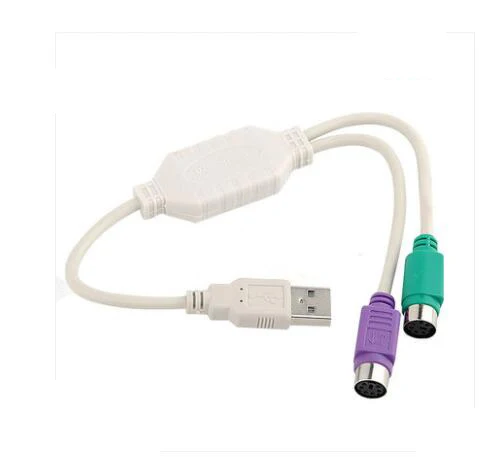 Кабель адаптер Ps2 Usb для клавиатуры и мыши|Соединители| |