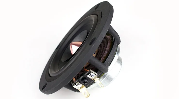 GHXAMP Hifi 3 дюйма полный спектр динамиков 8ohm 10 Вт пуля Неодимовый алюминиевый бассейн полночастотный громкоговоритель PU Edge 1 шт