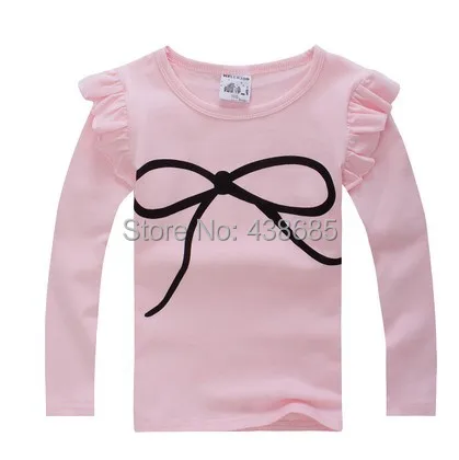 Весенне Осенняя детская футболка с длинными рукавами эластичные футболки ярких