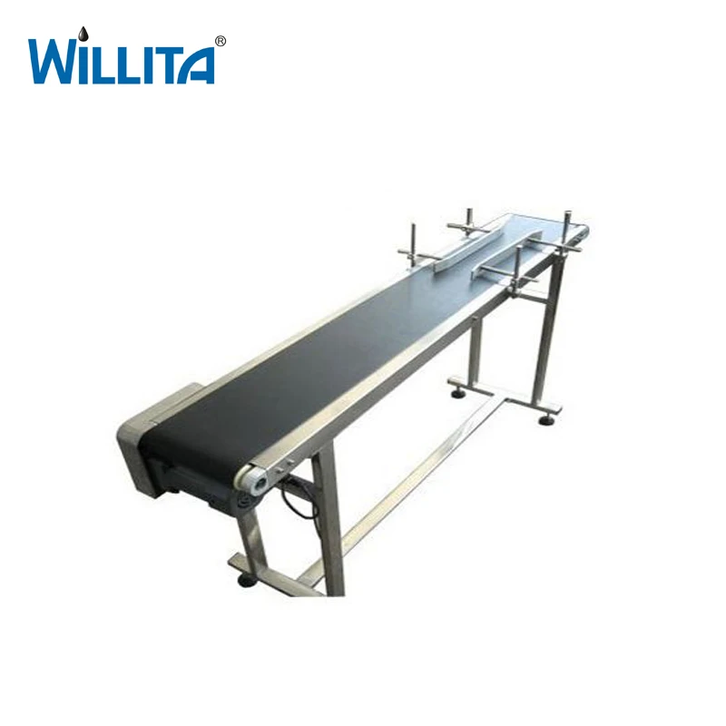 Отрегулируйте высоту мини стальной ленточный конвейер для CIJ принтера|Принтеры| |