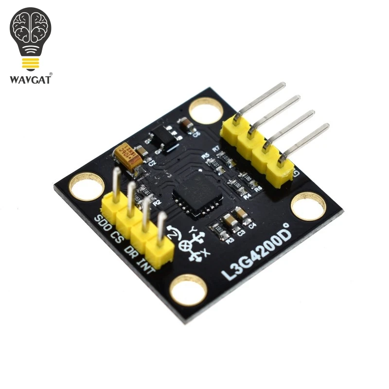 WAVGAT GY 50 L3G4200D Тройная ось гироскопа Модуль датчика угловой скорости IIC / SPI протокол
