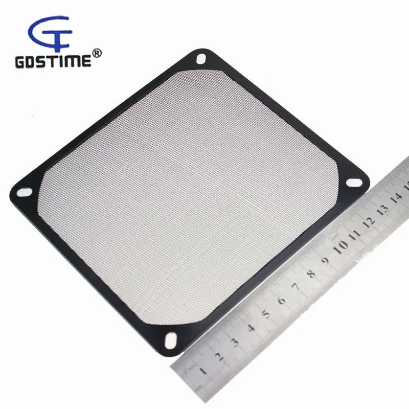 2 шт. Gdstime 140 мм алюминиевый Пылезащитный фильтр для решетки ПК чехол вентилятор