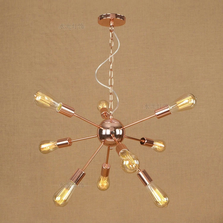 Северный Лофт стиль ретро паук подвесной светильник деревенский промышленный