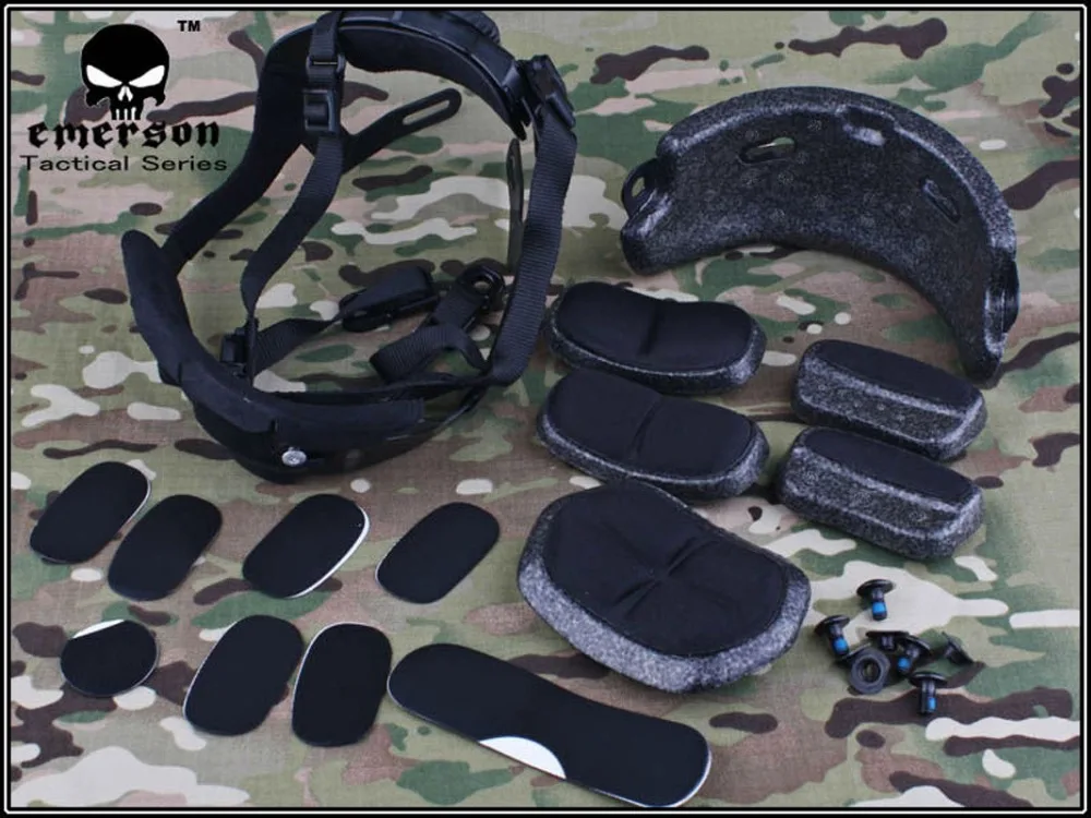 Комплект вкладышей EMERSON для быстрого крепления шлема EM5671|helmet armor|helmet lighthelmet air |