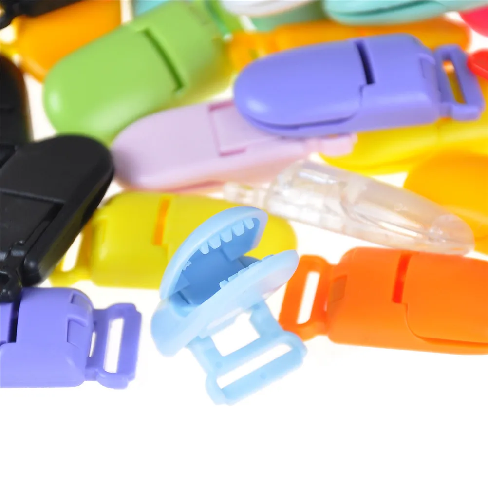 5 шт. пластиковые детские соски зажимы Держатель для пустышки ребенка круглый