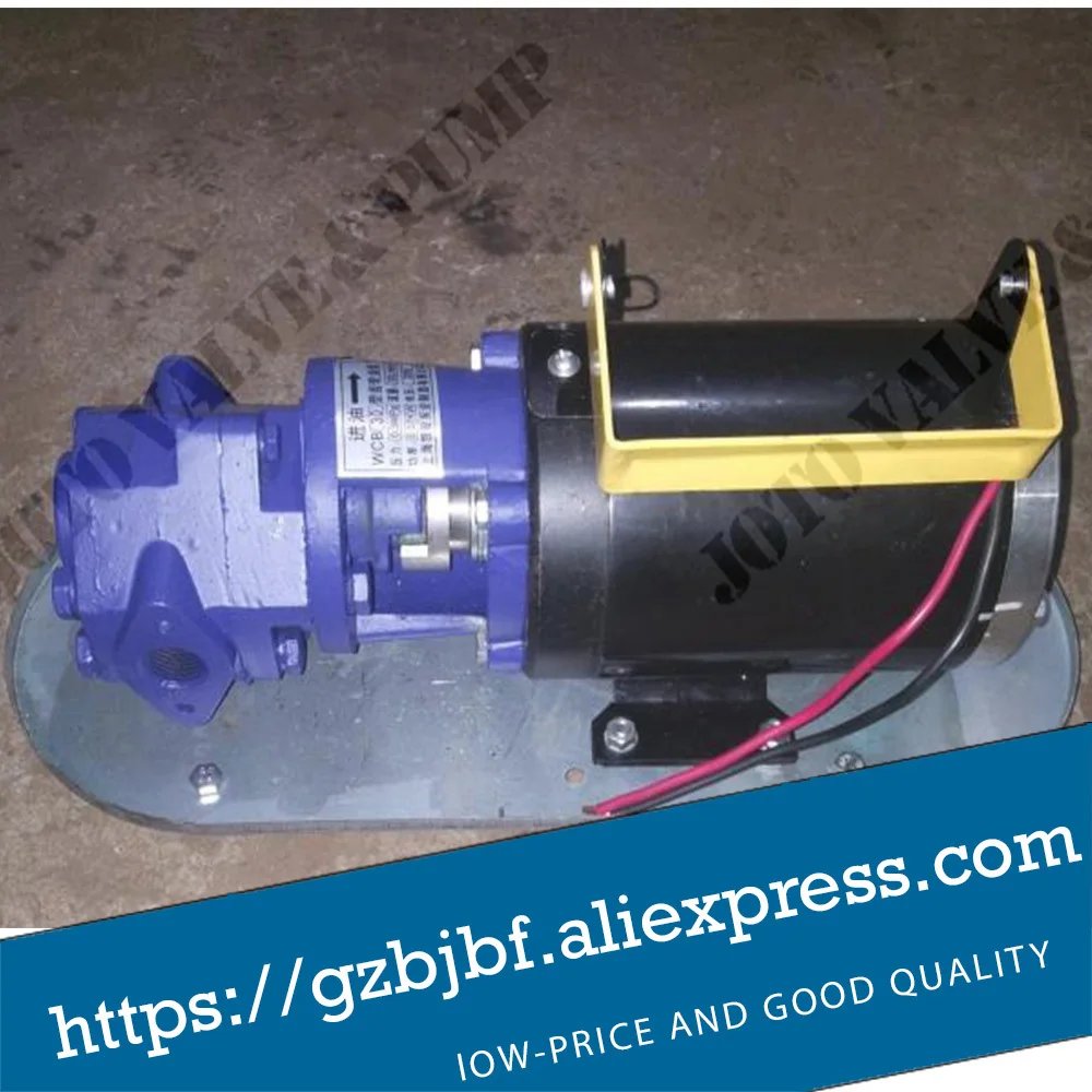 12V24V DC Батарея насос масла гидравлического смазочного зубчатого насоса|gear pump|battery