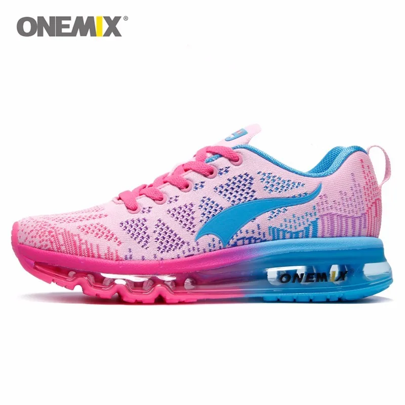 Женские кроссовки для бега Onemix розовые спортивные тренировок | Спорт и