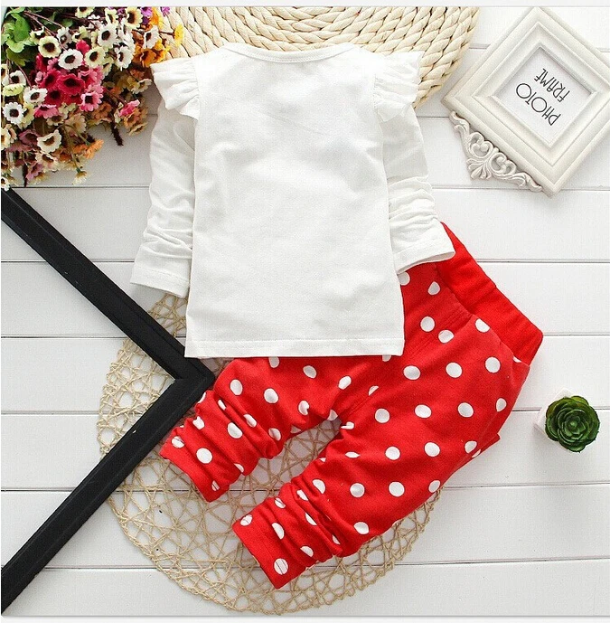 Комплекты одежды для девочек комплект детской с Микки Маусом хлопковые топы