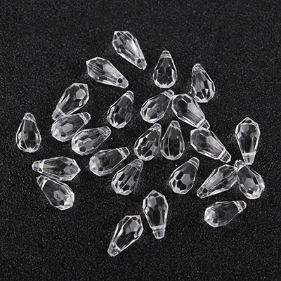 Water Drop Meideheng, акриловые бусины, прозрачные, имитированные кристаллами, бабочки, капли воды, бусины для рукоделия, аксессуары для изготовления ювелирных изделий - Цвет: Water Drop