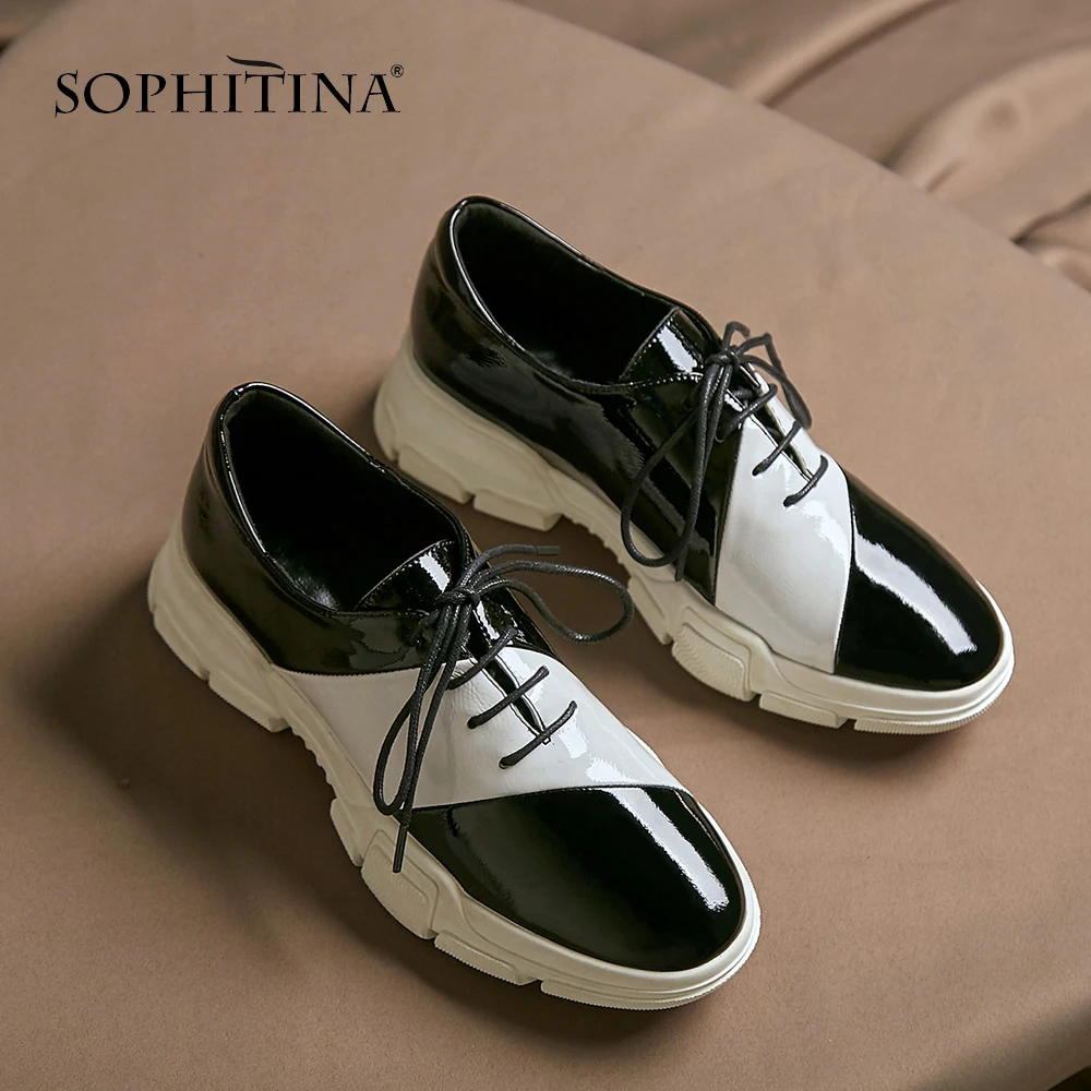 SOPHITINA/Новинка. Женская повседневная обувь на плоской подошве. Модные