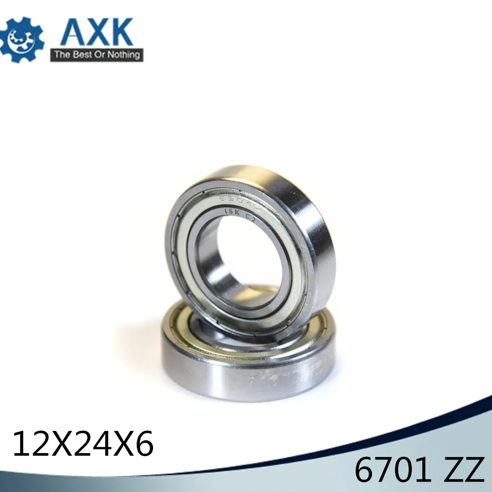 6901ZZ подшипник Φ (10 шт) 12x24x6 мм Метрическая тонкая секция 6901 6901Z 61901Z | Строительство
