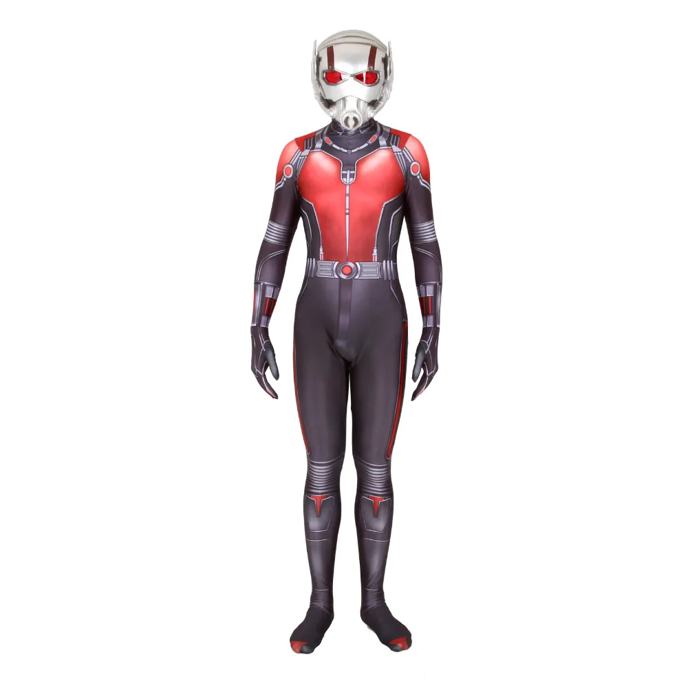 Костюмы для косплея Marvel Comics AntMan Zentai Comic-Con Saints на Хэллоуин колготки комбинезон