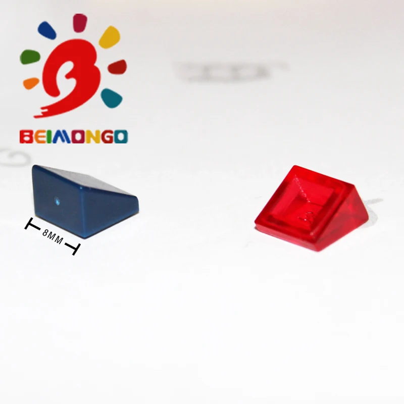 Бесплатная доставка! BEIMONGO блоки для черепицы 1x1x 2/3 строительный блок 300 шт. умные