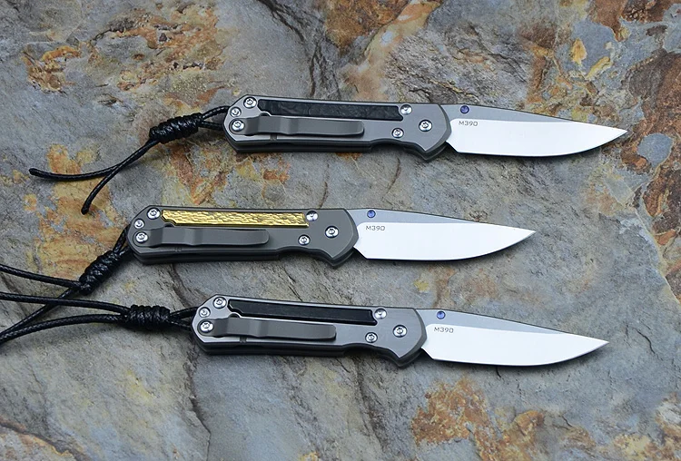 Кевин Джон маленький sebenza 21 складной нож M390 лезвие TC4 титановая ручка Открытый Отдых Охота карманные Фруктовые Ножи EDC инструменты