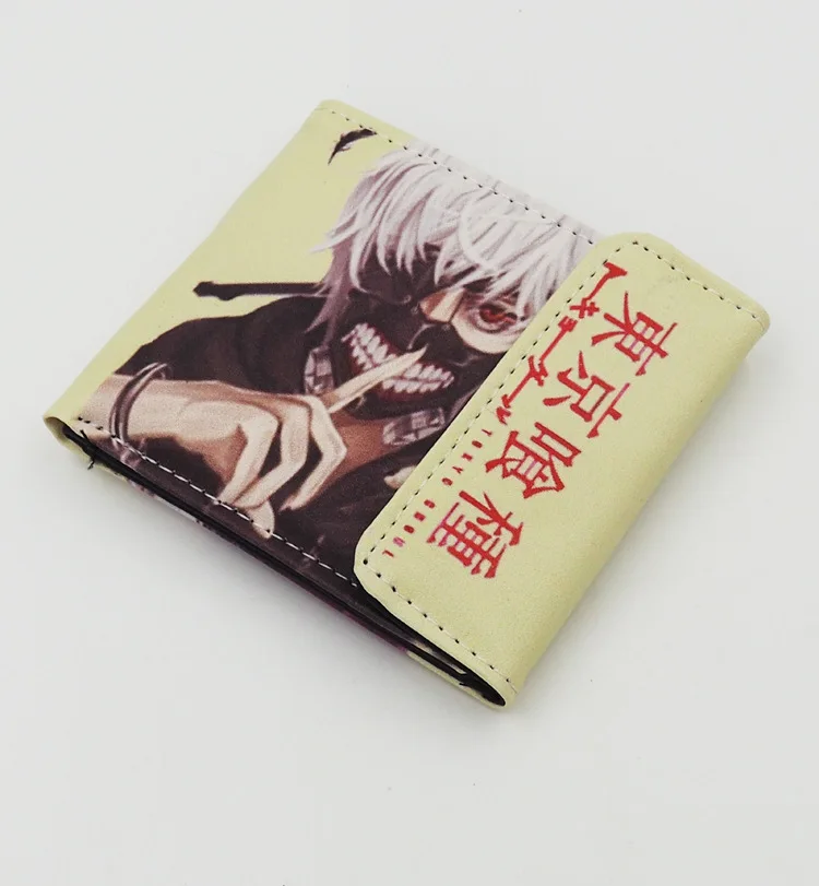Японский аниме Токийский Гуль канеки Кен Кирисима тоука PU короткий кошелек Тип B |