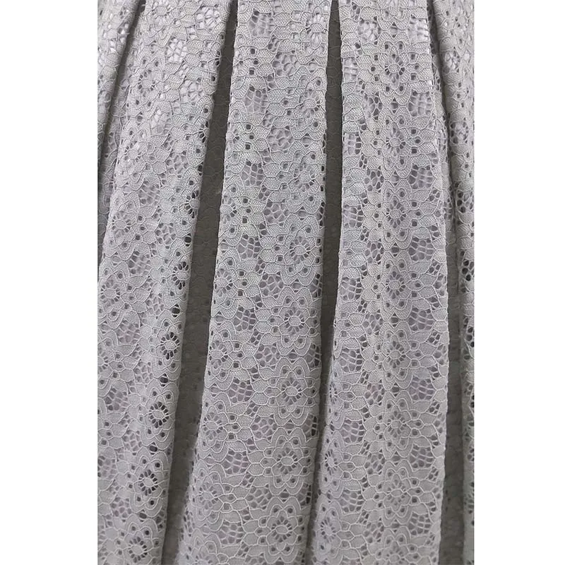 Женские новые высококачественные вязаные цветочные полые сексуальные платья