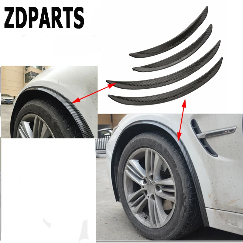 Углеродная наклейка ZDPARTS для BMW E46 E39 E60 E90 E36 F30 F10 X5 E53 E34 E30 Mini Cooper Lada 2 шт.|carbon sticker|sticker