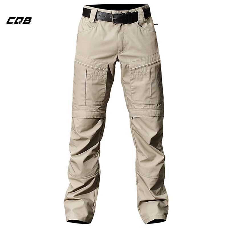 CQB Outdoor Sports Tactical Military Men's Hiking Pants Trekking Trousers Multi Pocket Overalls for Training | Спорт и