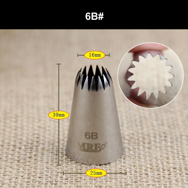 Насадки для обледенения тортов из нержавеющей стали Кондитерская насадка