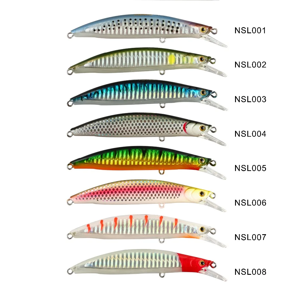 NOEBY крючок для рыбалки бас Щука Walleye форель пластик Рыбалка воблер Жесткий