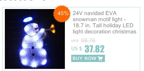 24V navidad Снеговик eva мотив светильник-18,7 дюймов Высокий Праздник Светодиодный светильник украшения Рождественский светильник ing наружное украшение дома