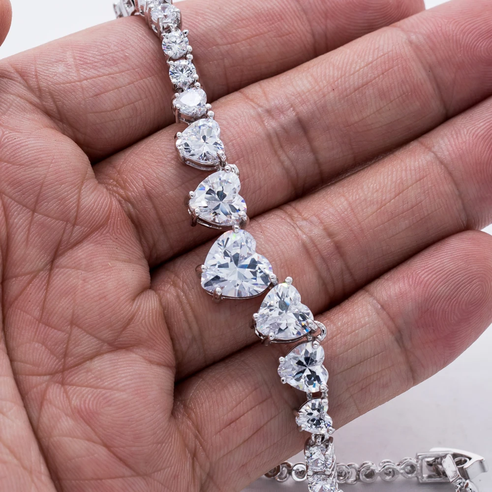 Комплект из колье и серёг с фианитом|bridal wedding jewelry sets|wedding setsnecklace earring set |