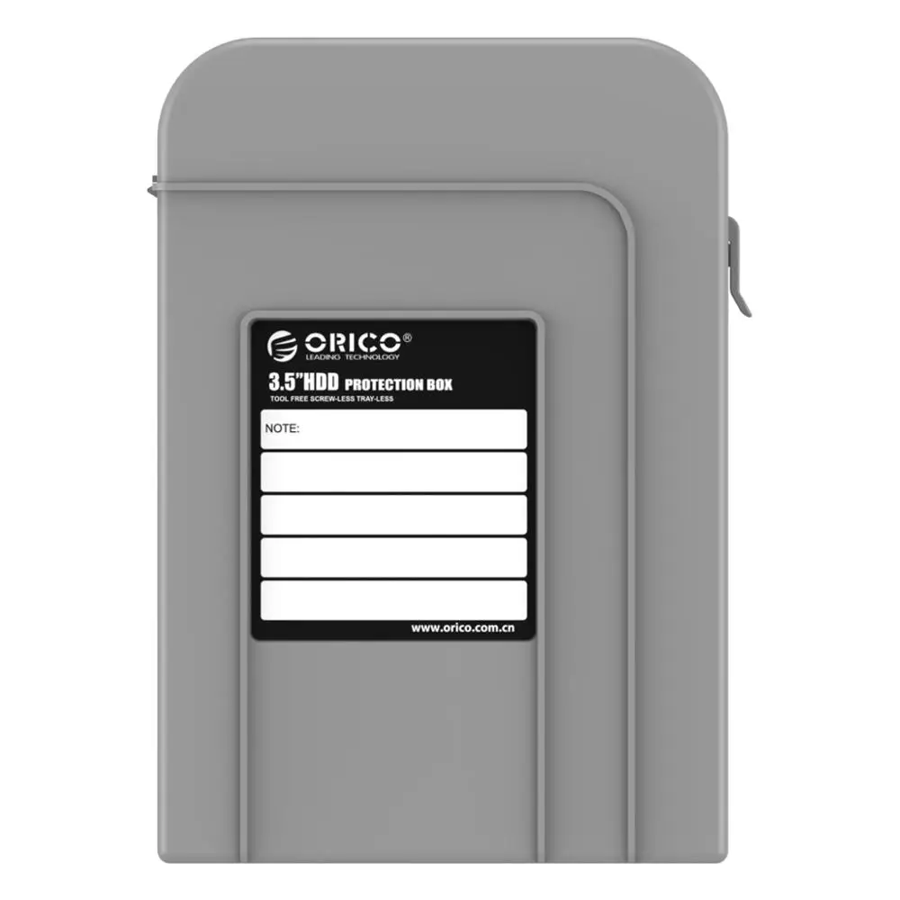 ORICO PHI-35 HDD протектор Профессиональный Премиум антистатический жесткий диск защитная коробка - Цвет: 1 Piece Grey Only