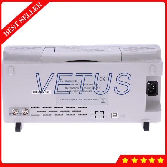 Hantek HDG2002B Настольный DDS генератор с 2 канальным 5MH 250MSa/s сигналов произвольной