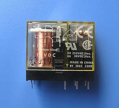 Реле IDEC RJ2V-C-D12 DC12V |