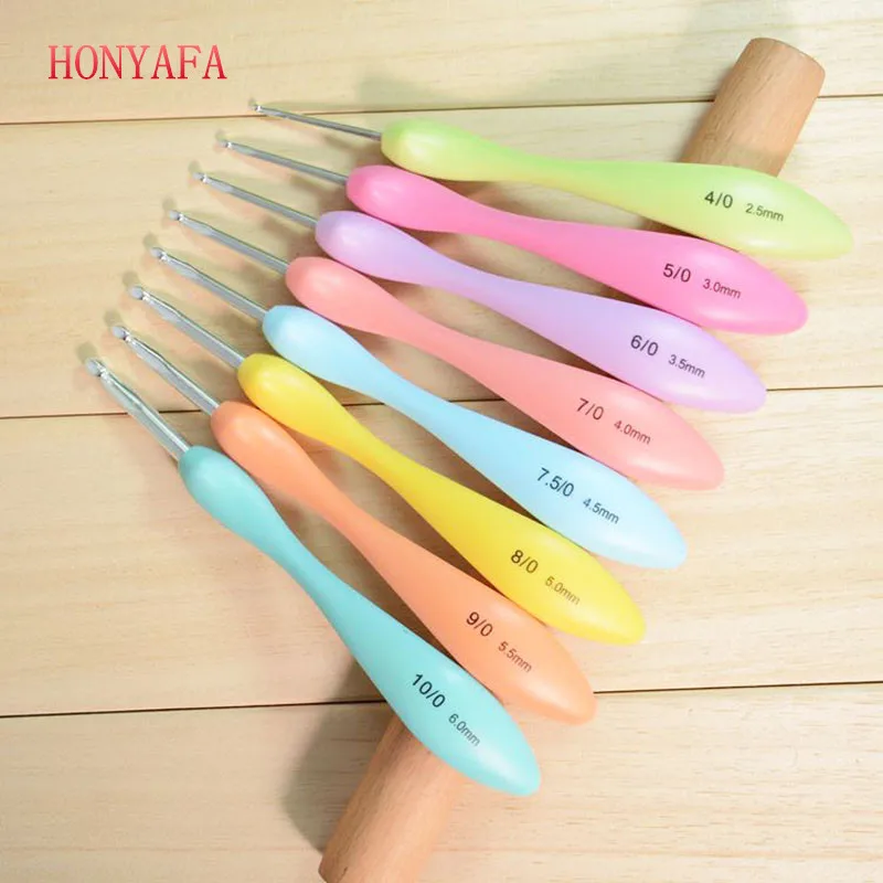 8 размеров мягкая ручка искусственная форма искусственный крючок набор