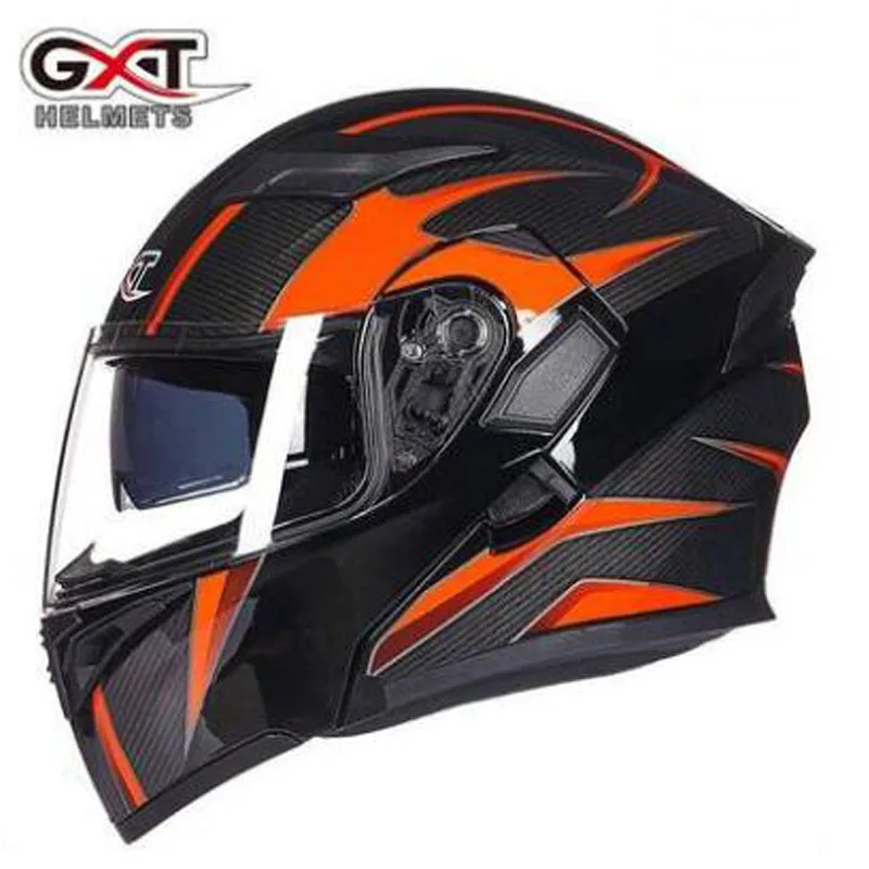 Новинка 2019 GXT шлемы для мотокросса с двойными линзами противотуманные открытым