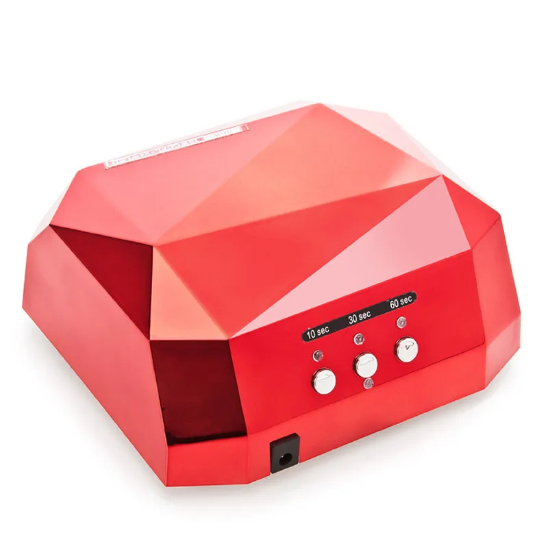 

36W LED Lamp Nail Dryer Nail Lamp Diamond Shaped Long Life 24W LED & 12W CCFL Curing for UV Gel Nails Polish Nail Tools