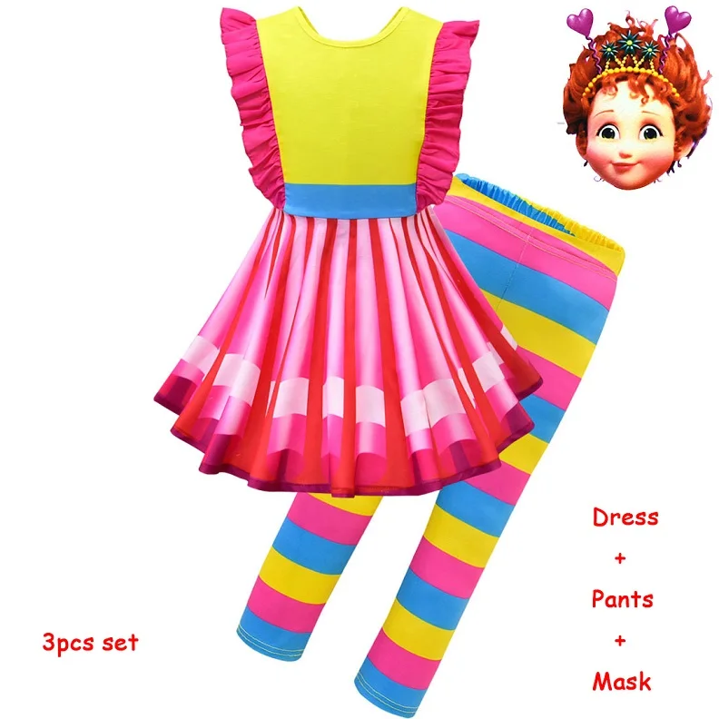 3pcs set Милое Платье-пачка принцессы для маленьких девочек; нарядное платье-пачка для маленьких девочек; платья с бантом на день рождения для детей; Детский карнавальный костюм на Хэллоуин - Цвет: 3pcs set