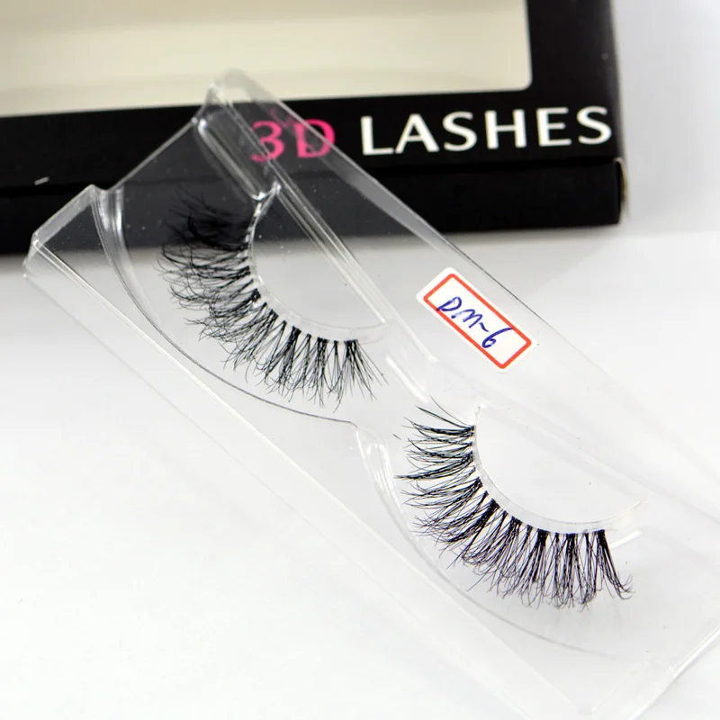 Новые норковые ресницы на прозрачной ленте перекрещивающиеся прозрачная полоса