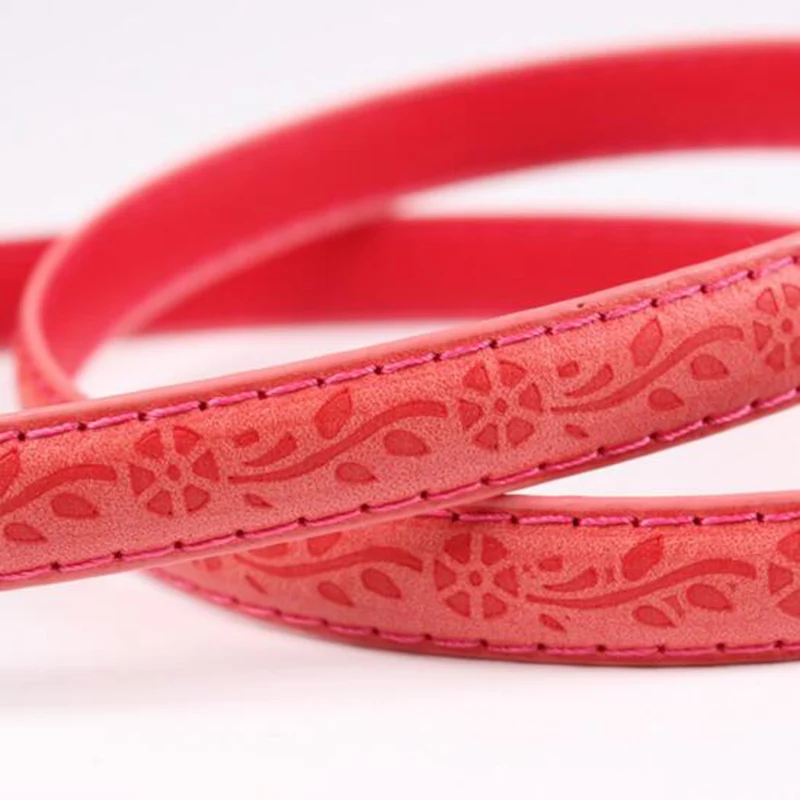 Классический ретро модный тонкий ремень с принтом карамельного цвета модные