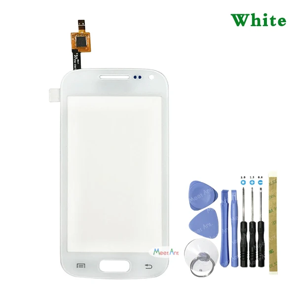 white With Tool Высокое качество 3," для samsung Galaxy Ace 2 GT-i8160 i8160 Сенсорный экран планшета Сенсор спереди Стекло объектив Панель - Цвет: white With Tool