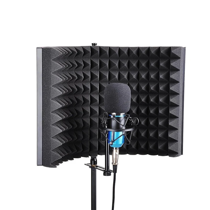 Студийный микрофон изоляционный щит акустическая запись звукопоглотитель пена