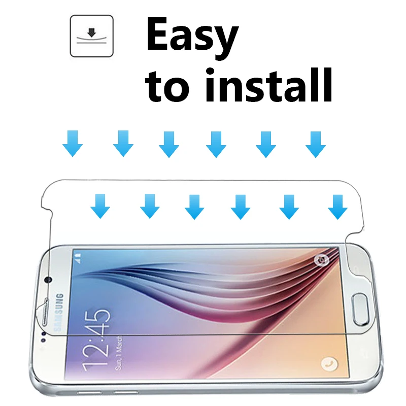 Защитное стекло на galaxy s3 s4 s5 s6 для Samsung 3 s 4s 6s защита экрана 4 5 6 закаленное galax samsun